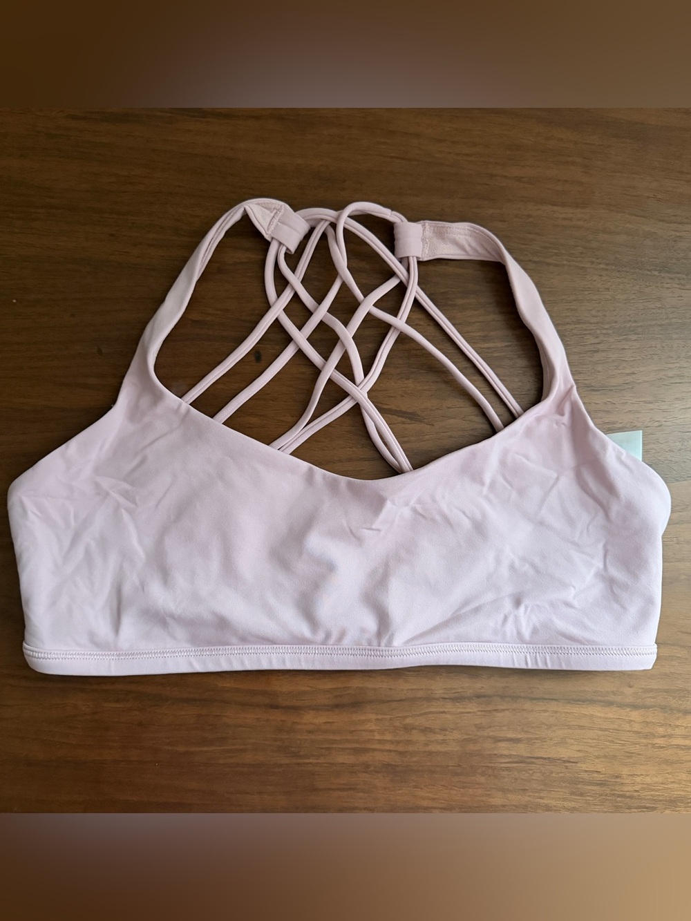 Lululemon free to be wild bra in pink haze